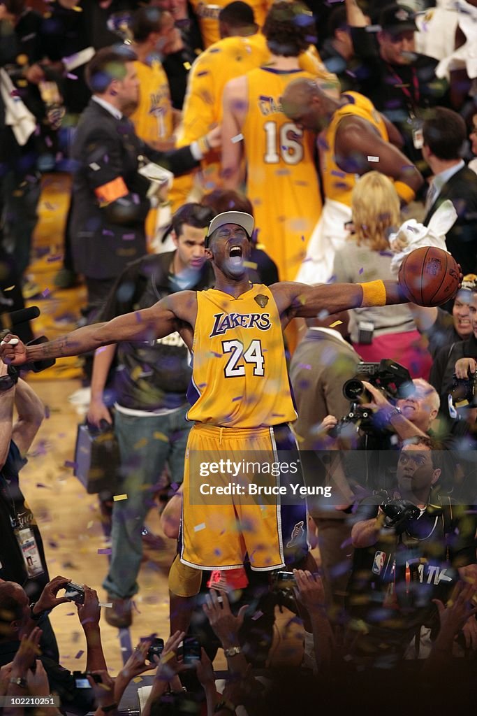 NBA Finals Game 7:  Boston Celtics v Los Angeles Lakers