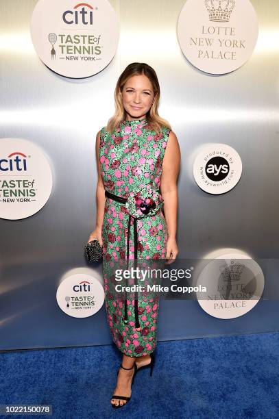 Actress Vanessa Ray attends the Citi Taste Of Tennis gala on August 23, 2018 in New York City.