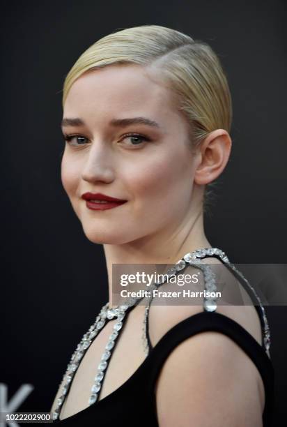 Julia Garner attends the Premiere Of Netflix's "Ozark" Season 2 at ArcLight Cinemas on August 23, 2018 in Hollywood, California.