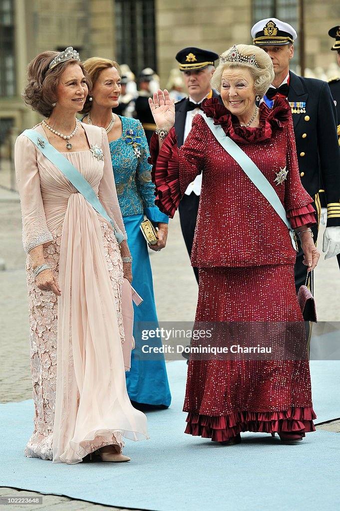 Wedding Of Swedish Crown Princess Victoria & Daniel Westling - Arrivals