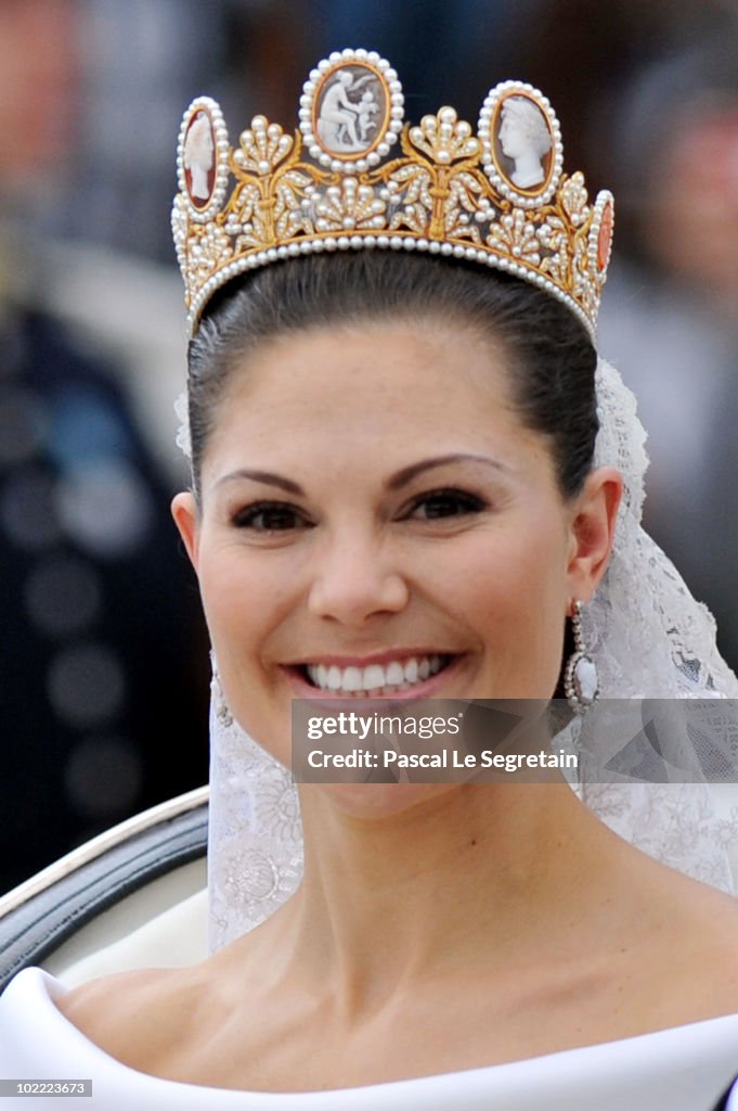 Wedding Of Swedish Crown Princess Victoria & Daniel Westling - Cortege
