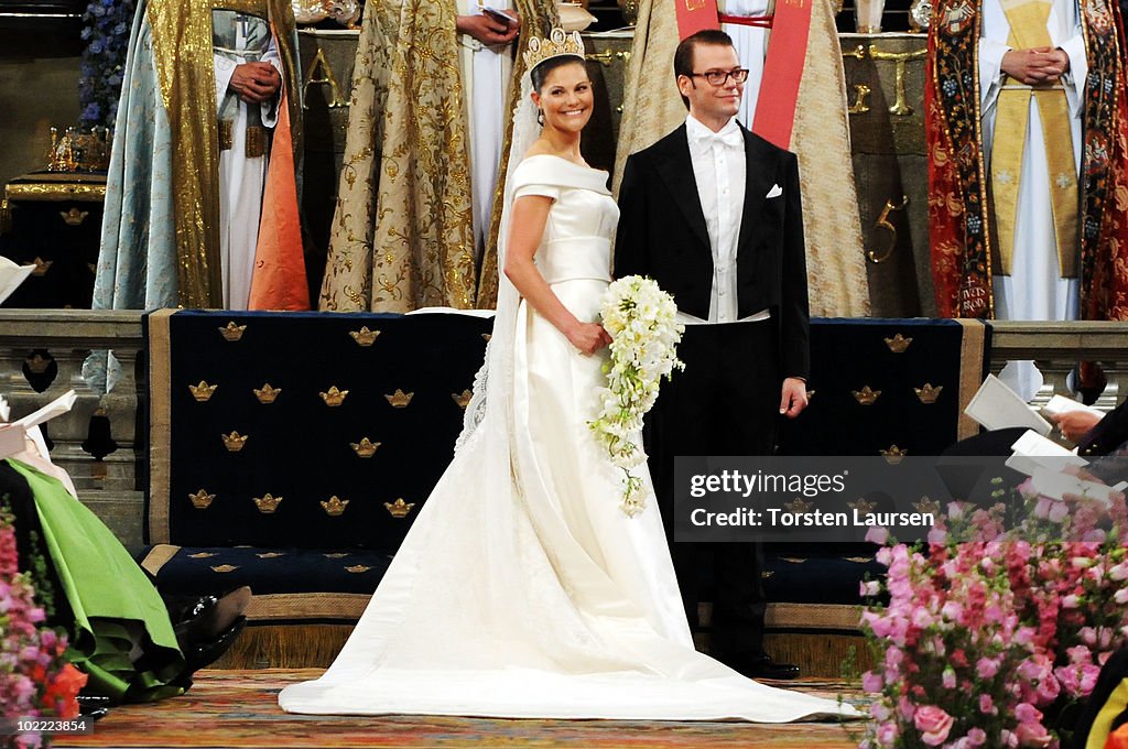 Wedding Of Swedish Crown Princess Victoria & Daniel Westling - Ceremony