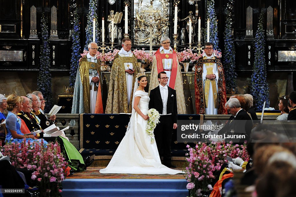 Wedding Of Swedish Crown Princess Victoria & Daniel Westling - Ceremony