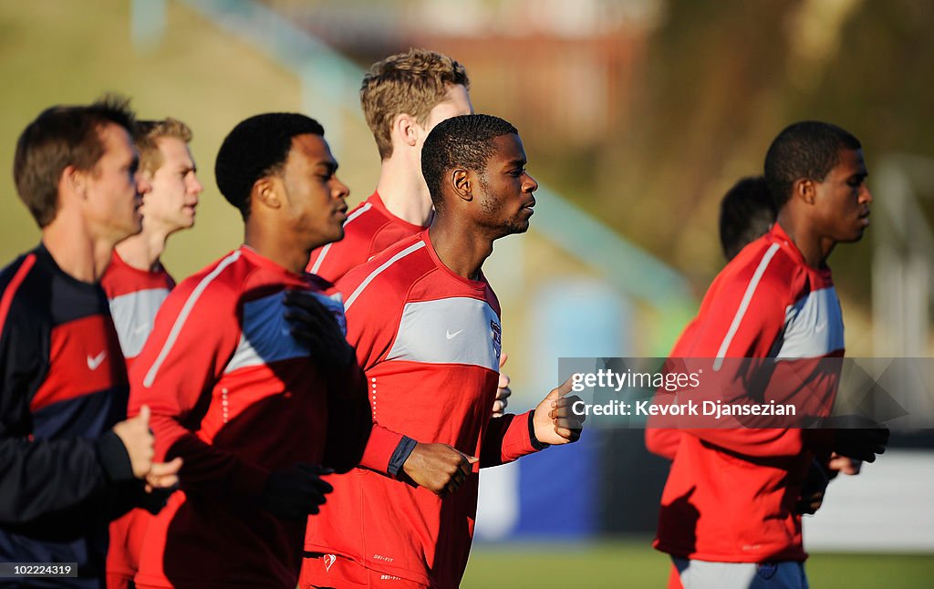 USA Training & Press Conference - 2010 FIFA World Cup