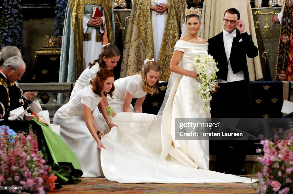 Wedding Of Swedish Crown Princess Victoria & Daniel Westling - Ceremony