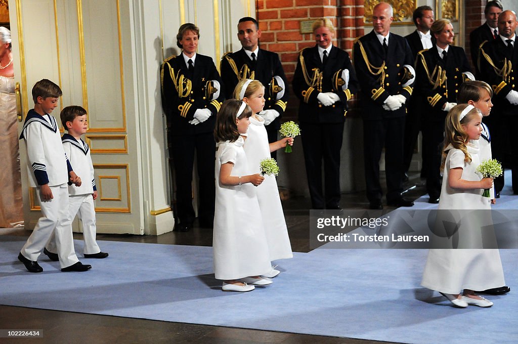 Wedding Of Swedish Crown Princess Victoria & Daniel Westling - Ceremony