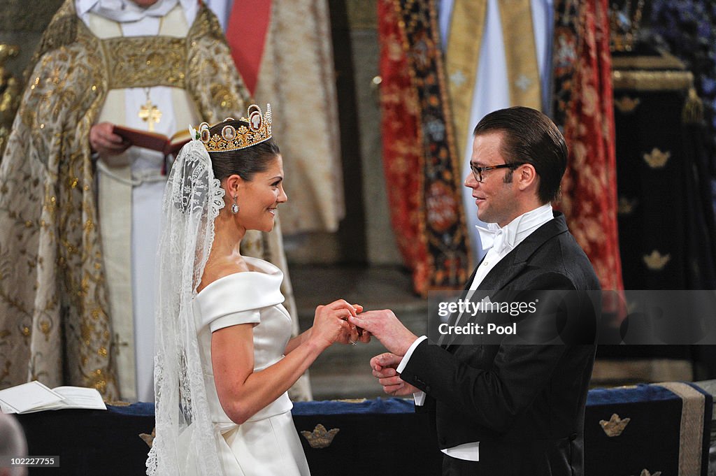 Wedding Of Swedish Crown Princess Victoria & Daniel Westling - Ceremony