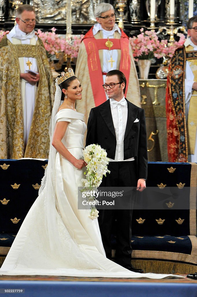 Wedding Of Swedish Crown Princess Victoria & Daniel Westling - Ceremony