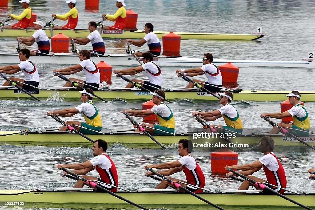 Fisa Design Rowing Shell Karsten Forsterling, David Crawshay, Daniel Noonan and Christopher ...