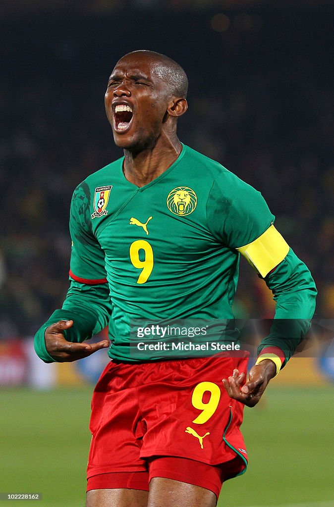 Cameroon v Denmark: Group E - 2010 FIFA World Cup