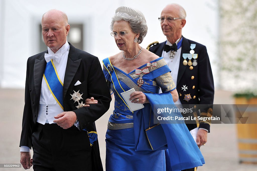 Wedding Of Swedish Crown Princess Victoria & Daniel Westling: Banquet - Arrivals