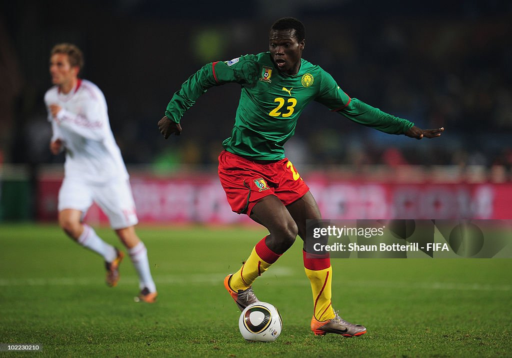 Cameroon v Denmark: Group E - 2010 FIFA World Cup