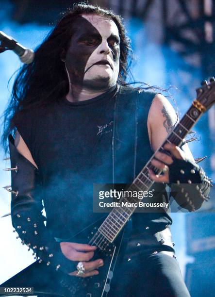 Abbath Doom Occulta of Immortal performs onstage at Hellfest Festival on June 19, 2010 in Clisson, France.