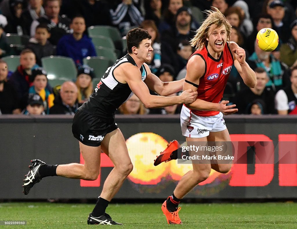 AFL Rd 23 - Port Adelaide v Essendon