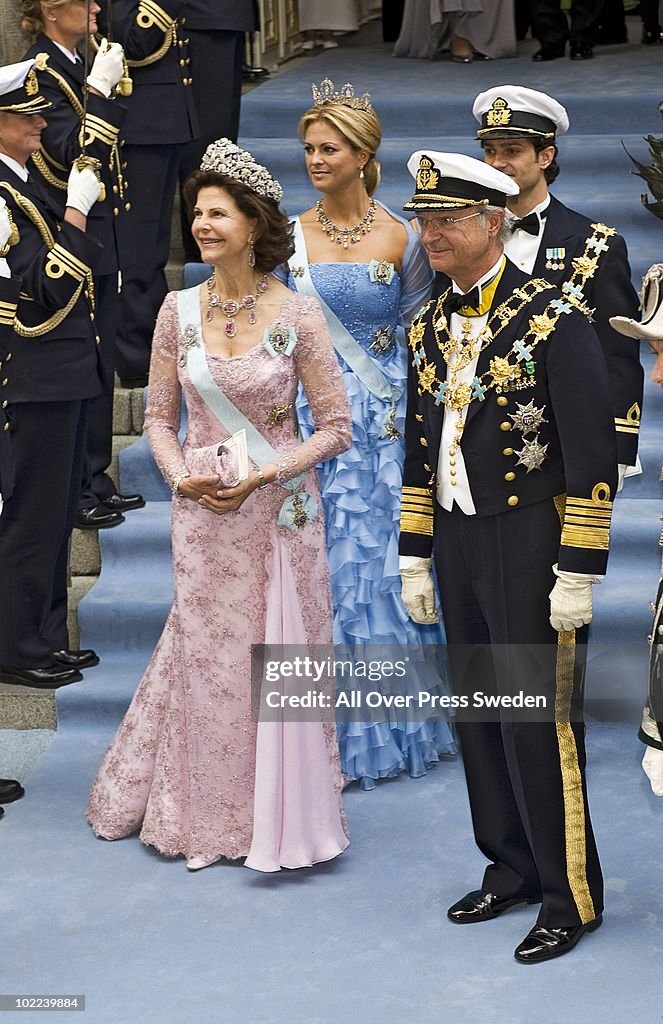 Wedding Of Swedish Crown Princess Victoria & Daniel Westling - Ceremony