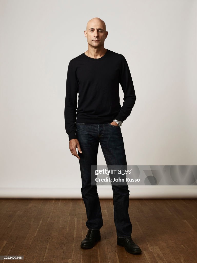 October Strong Actor Mark Strong is photographed for 20th Century Fox on July 13 ...