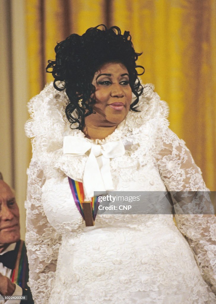 Aretha Franklin At Kennedy Center Honors Reception