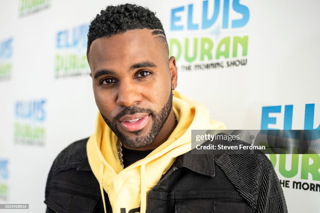 Jason Derulo Visits "The Elvis Duran Z100 Morning Show"