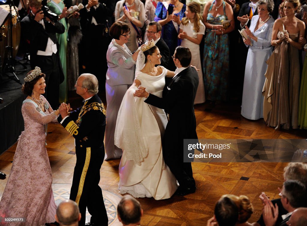 Wedding Of Crown Princess Victoria & Daniel Westling - Banquet - Inside