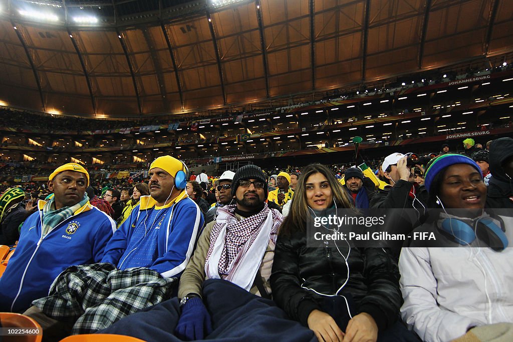 Brazil v Ivory Coast: Group G - 2010 FIFA World Cup