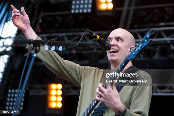 Devin Townsend of The Devin Townsend Project performs on stage at Hellfest Festival on June 20, 2010 in Clisson, France.