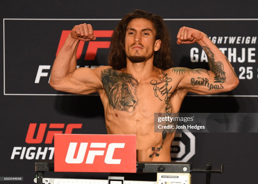 UFC Fight Night Weigh-in