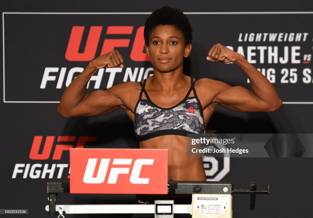 UFC Fight Night Weigh-in