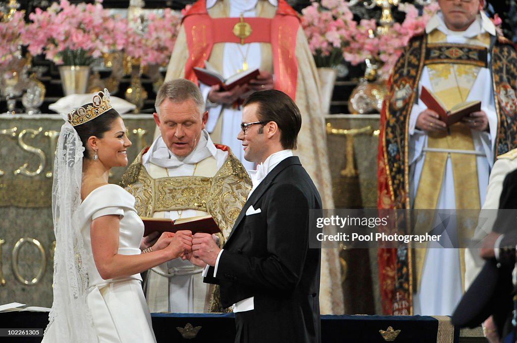 Wedding Of Crown Princess Victoria & Daniel Westling - Banquet - Inside