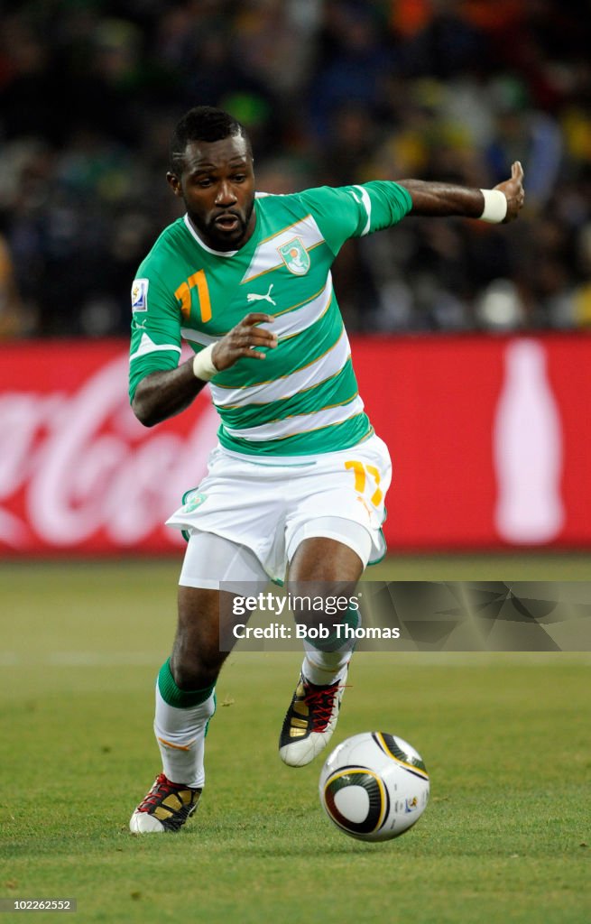 Brazil v Ivory Coast: Group G - 2010 FIFA World Cup
