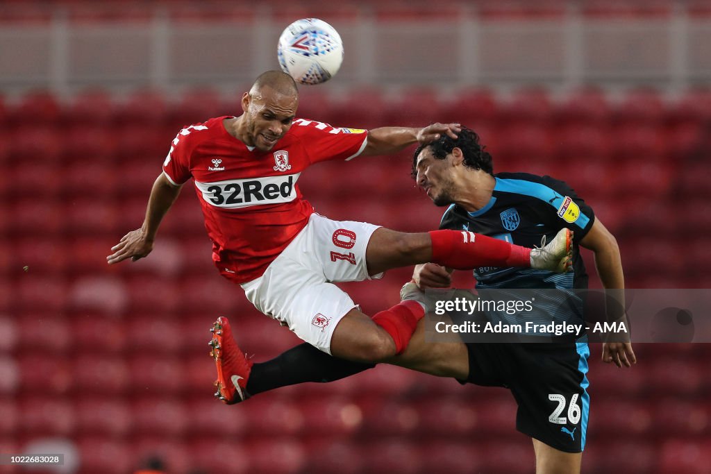 Middlesbrough v West Bromwich Albion - Sky Bet Championship