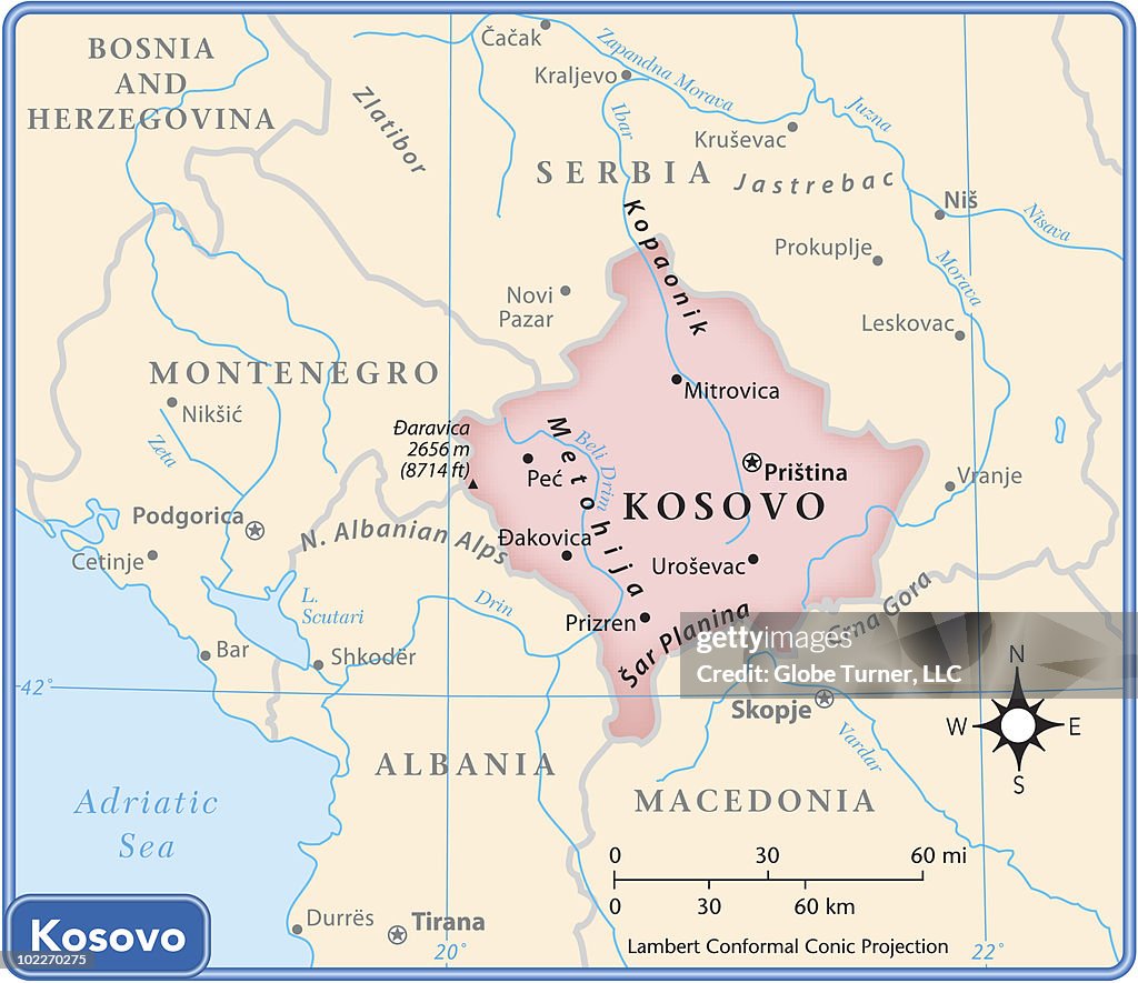 Kosovo Country Map High Res Vector Graphic Getty Images kosovo-country-map-high-res-vector-graphic-getty-images