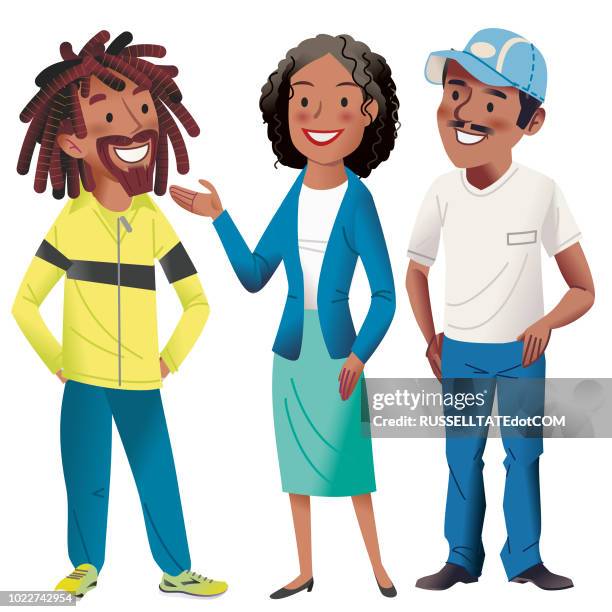 stockillustraties, clipart, cartoons en iconen met goed gedaan errol - dreadlocks
