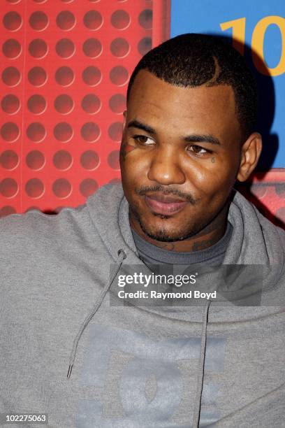 The Game Rapper Tour Rapper The Game poses for photos during his visit to the WGCI... News ...