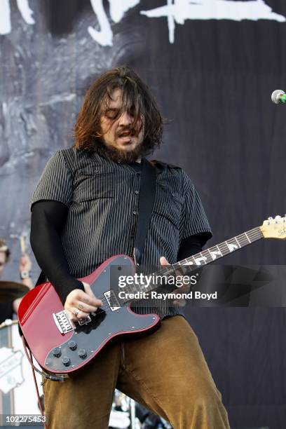 Shaun Morgan of Seether performs at Columbus Crew Stadium in Columbus, Ohio on MAY 23, 2010.