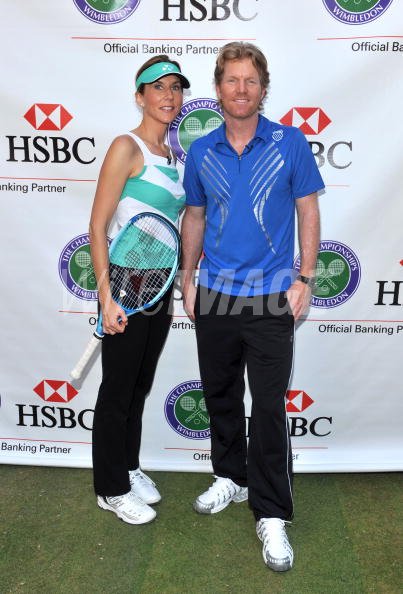 Monica Seles and Jim Courier...