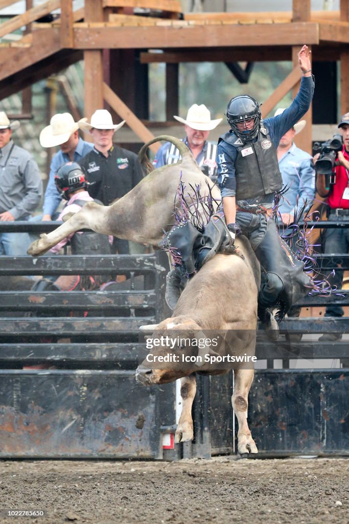 Prca Pro Rodeo Colby Hill was not able to score during the PRCA Pro Rodeo Extreme ...