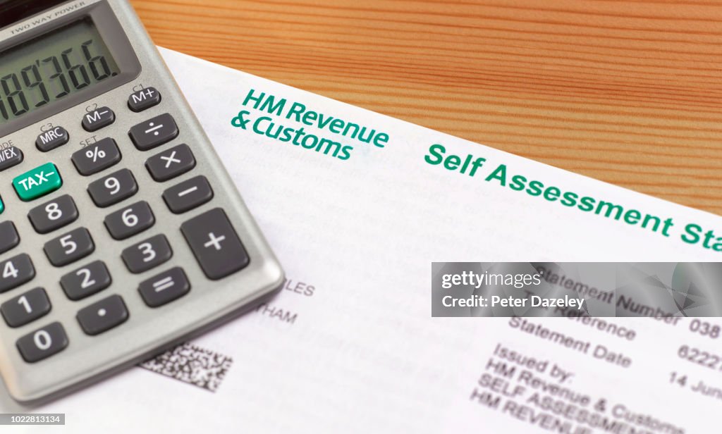 Self assessment Tax Form