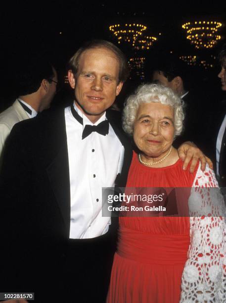 Ron Howard and mother Jean Speegle Howard