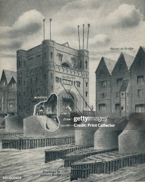 Drawbidge Invention Draw Bridge Illustration Photos and Premium High Res Pictures - Getty ...