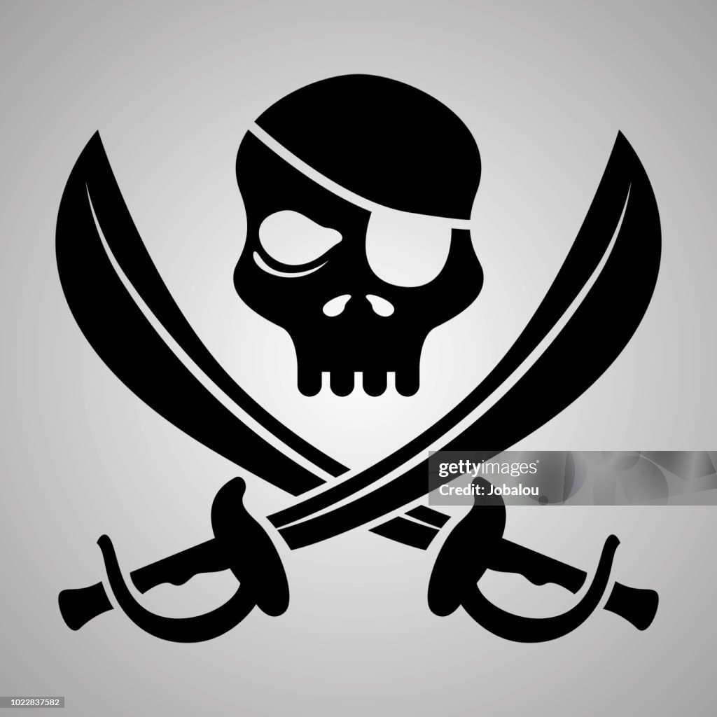 Pirate Icon Clip Art