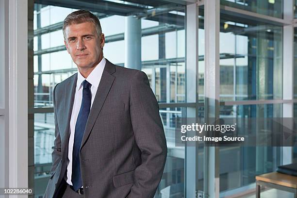 portrait of a businessman - male portrait suit and tie 40 year old stock pictures, royalty-free photos & images