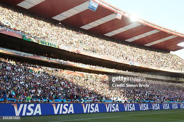 World Cup: Wide view of Ellis Park Stadium during USA vs Slovenia during Group C - Match 22, Johannesburg, South Africa 6/18/2010 CREDIT: Simon Bruty