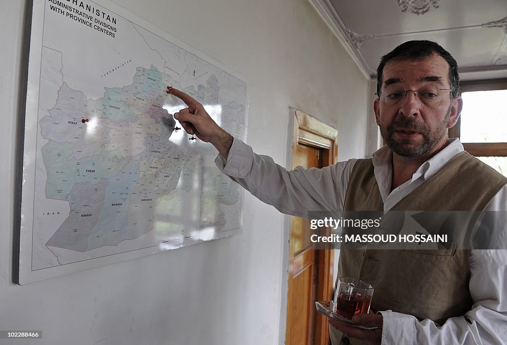 TO GO WITH AFP STORY "Afghanistan-France