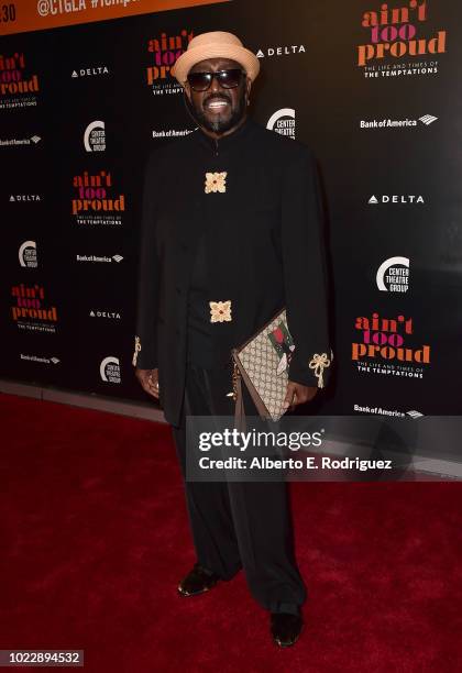 Otis Williams attends the Opening Night of "Ain't Too Proud: The Life And Times Of The Temptations" at the Ahmanson Theatre on August 24, 2018 in Los...