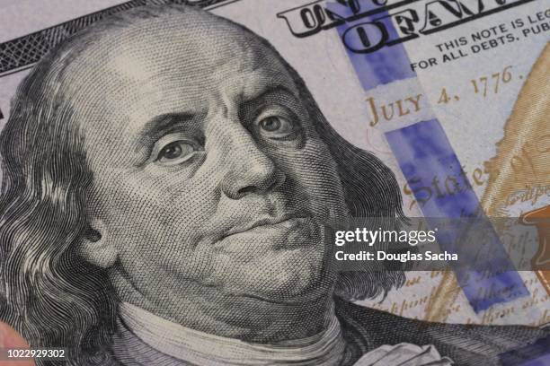 full frame of paper money - 100 bills stock pictures, royalty-free photos & images