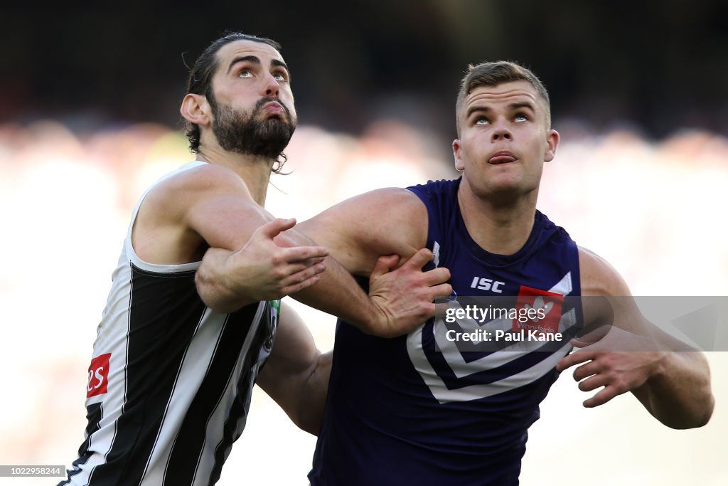 AFL Rd 23 - Fremantle v Collingwood