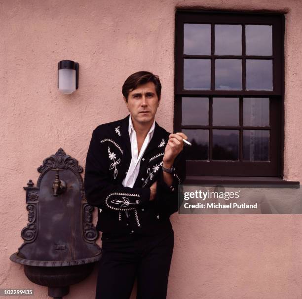 English singer Bryan Ferry of Roxy Music in Los Angeles, October 1977.