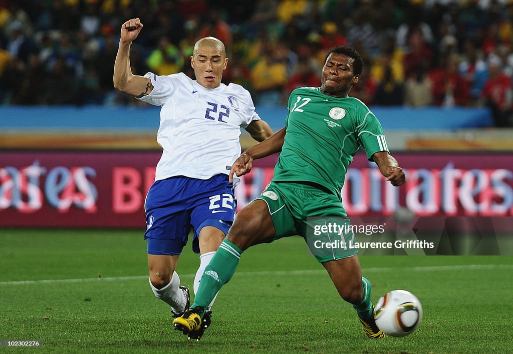 Nigeria v South Korea: Group B - 2010 FIFA World Cup