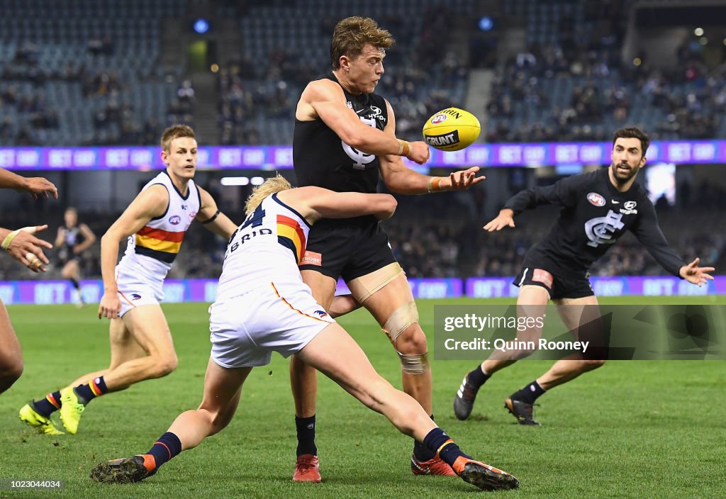 AFL Rd 23 - Carlton v Adelaide
