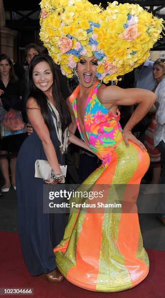 Louisa Lytton attends special performance of Pricilla Queen Of The Desert The Musical on Ben Richards opening night on June 22, 2010 in London,...